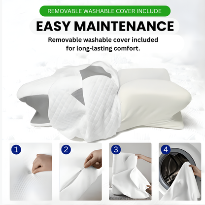 HILLS™ Deep Cervical Relief Pillow – Clinically-Guided Cervical Design